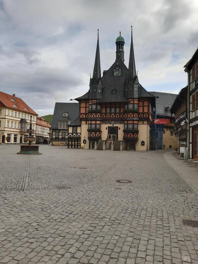 Ferienwohnung Holzmann ヴェルニゲローデ エクステリア 写真